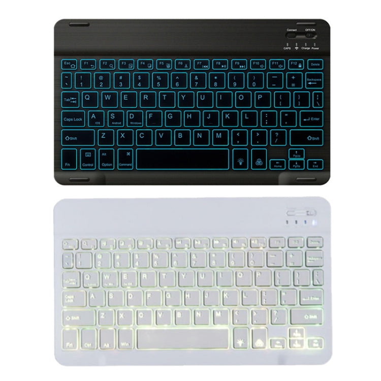 78 Keys 10 Inch RGB Colorful Backlit Bluetooth Keyboard For Mobile Phone / Tablet 78 Keys 10 Inch RGB Colorful Backlit Bluetooth Keyboard For Mobile Phone / Tablet
