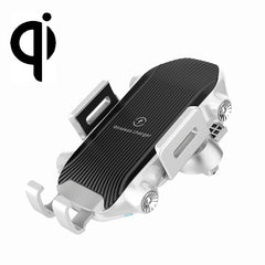 X343 15W Car Wireless Charger Smart Induction Suction Cup Phone Holder