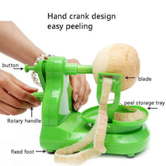 Multi-Function Hand-Shaped Fruits Peeling Machine, Fruits Peeling