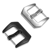 3 PCS Stainless Steel Brushed Pin Buckle Watch Accessories, 18mm Steel Color, 20mm Steel Color, 22mm Steel Color, 24mm Steel Color, 18mm Black, 20mm Black, 22mm Black, 24mm Black