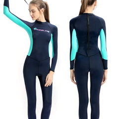FINDSLINE Lycra Diving Cloth Female Thin Quick-Dry Waterproof Full Body Sunblock Wetsuit