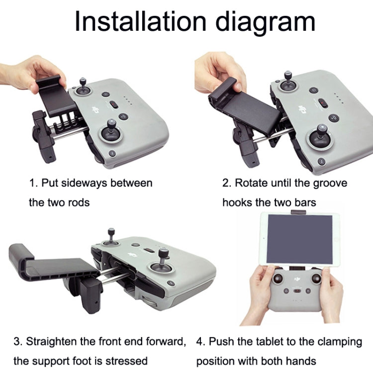 Soporte de extensión para tableta con control remoto para DJI Mavic 3 / Air 2 / Air 2S / Mini 2, Estilo:, Pequeño, Grande, Grande + Línea Apple, Grande + Línea Tipo-c, Grande + Línea Micro Soporte de extensión para tableta con control remoto para DJI Mavic 3 / Air 2 / Air 2S / Mini 2, Estilo:, Pequeño, Grande, Grande + Línea Apple, Grande + Línea Tipo-c, Grande + Línea Micro