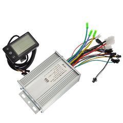S866 36V-60V 450W-500W 9-tube Brushless Smart Electric Vehicle Controller LCD SpeedMeter Kit