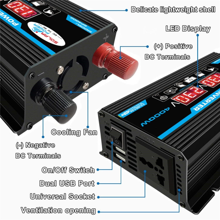 Inversor de sistema de energía solar, controlador de 30 A + panel solar de 18 W y 12 V, especificación: negro de 12 V a 110 V, negro de 12 V a 220 V, amarillo de 12 V a 110 V, amarillo de 12 V a 220 V Inversor de sistema de energía solar, controlador de 30 A + panel solar de 18 W y 12 V, especificación: negro de 12 V a 110 V, negro de 12 V a 220 V, amarillo de 12 V a 110 V, amarillo de 12 V a 220 V