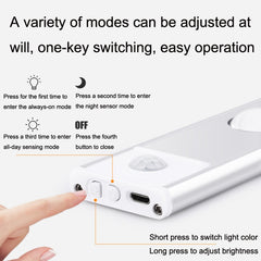 Ultra-thin Smart LED Human Body Sensor Light Bar, Length:
