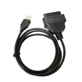 16PIN USB AM To OBD2 Female Conversion Cable Car Computer Diagnostic Cable, 16PIN
