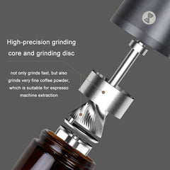 Manual Stainless Steel Core Dual Shaft Hand Crank Coffee Bean Grinder