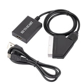 HDMI To Scart Converter 1080p HD Video Adapter, HDMI to SCART 1080P