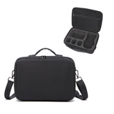 Drone Shoulder Messenger Bag Handbag for DJI Mavic Air 2/Air 2S, 1680 Nylon Black, PU Diamond Pattern Black