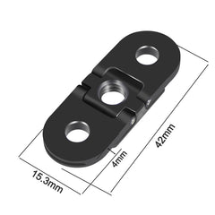 Base de repuesto magnética plegable de metal para GoPro HERO10 Black / HERO9 Black / HERO8 Black/MAX