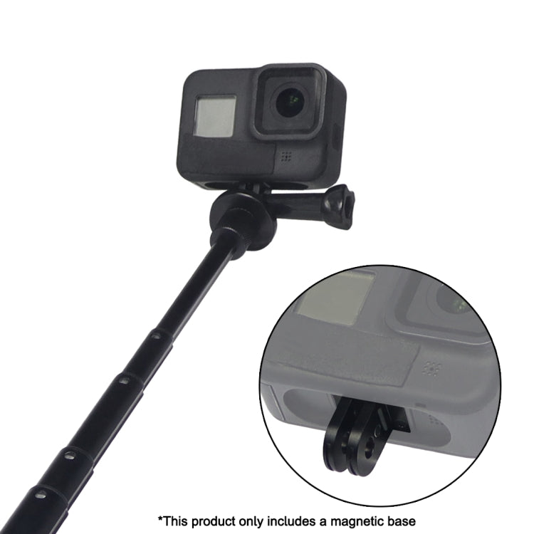 Base de repuesto magnética plegable de metal para GoPro HERO10 Black / HERO9 Black / HERO8 Black/MAX Base de repuesto magnética plegable de metal para GoPro HERO10 Black / HERO9 Black / HERO8 Black/MAX