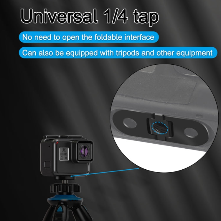 Base de repuesto magnética plegable de metal para GoPro HERO10 Black / HERO9 Black / HERO8 Black/MAX Base de repuesto magnética plegable de metal para GoPro HERO10 Black / HERO9 Black / HERO8 Black/MAX