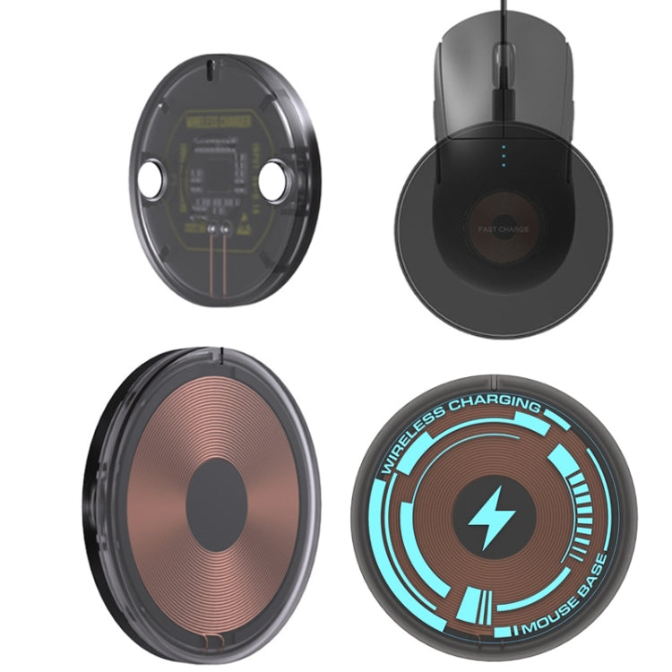 For Logitech G502 / G703 / G403 / G903 / GPW / GPW2 Mouse Wireless Charging Module, Transparent, Flash For Logitech G502 / G703 / G403 / G903 / GPW / GPW2 Mouse Wireless Charging Module, Transparent, Flash