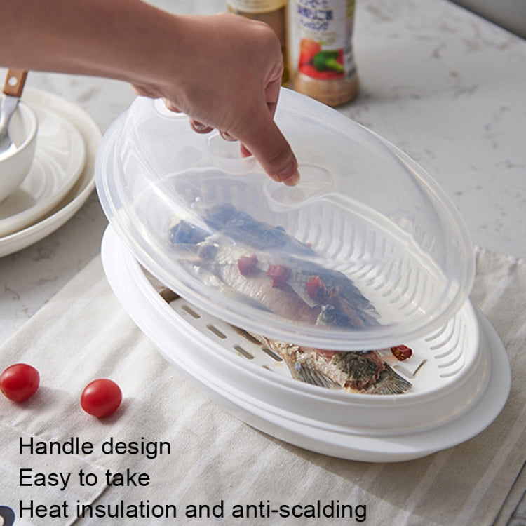 Microwave Fish Steamer With Lid Preserved Steamed Fish Plate, Steamed Fish Plate Microwave Fish Steamer With Lid Preserved Steamed Fish Plate, Steamed Fish Plate