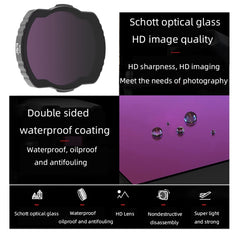 JSR Einstellbarer Filter für DJI Avata, Stil:, MCUV, CPL, ND8, ND16, ND32, ND64, ND8PL, ND16PL, ND32PL, ND64PL, Nacht, Stern, CPL ND8 ND16, ND8 ND16 ND32, 4 In1 NDPL, 6 In1 UV CPL ND8/16/32/64, 8 In 1 CPL ND8/16/32/64 Nacht 8PL 16PL