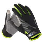 1 Pair QX0002 Sports Sunscreen Touch Screen Non-slip Wear Resistant Shock Absorbing Cycling Gloves, L