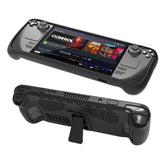JYS For Steam Deck Handheld TPU Case + Touchpad Button Sticker, TPU Case + Touchpad Button Sticker