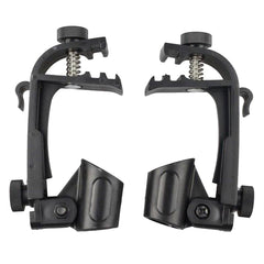 2 PCS Adjustable Clip On Drum Rim Shock Mount Microphone Mic Clamp Holder, M00661