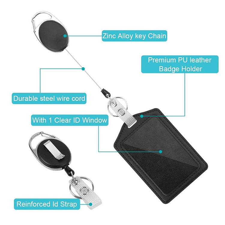 ZT-6330 3 in 1 PU Leather ID Card Retractable Buckle Halter Protective Case ZT-6330 3 in 1 PU Leather ID Card Retractable Buckle Halter Protective Case