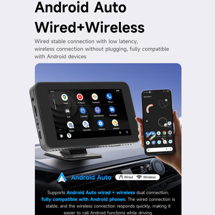 CarPlay/Android Auto Wireless Screen Projection Portable MP5 CarPlay/Android Auto Wireless Screen Projection Portable MP5
