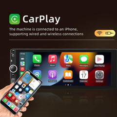 Car Radio Wireless Bluetooth Hands-Free Android Navigation