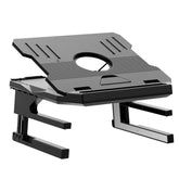 Double Layer Foldable Lift Laptop Stand Aluminum Computer Heightening Bracket