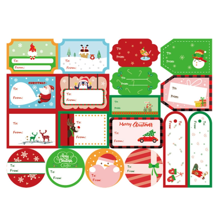 1set 72pcs/set  Christmas Stickers Gift Bag Packaging Box Closure Stickers 1set 72pcs/set  Christmas Stickers Gift Bag Packaging Box Closure Stickers
