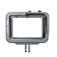 Estuche con marco de aleación de aluminio TELESIN para GoPro Hero11 Black / HERO10 Black / HERO9 Black, Especificaciones: modelos regulares, juego de disparo vertical