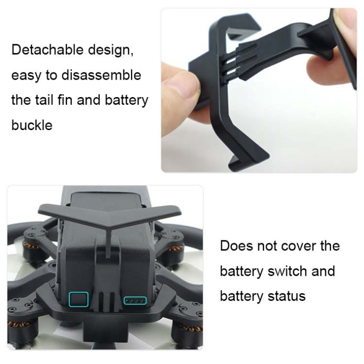 Für DJI Avata CQT 2-in-1-Akku, Anti-Falling-Dekorative Heckflügelschnalle, Akku, 913491 Für DJI Avata CQT 2-in-1-Akku, Anti-Falling-Dekorative Heckflügelschnalle, Akku, 913491