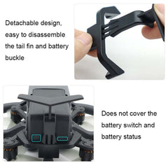 Für DJI Avata CQT 2-in-1-Akku, Anti-Falling-Dekorative Heckflügelschnalle, Akku, 913491