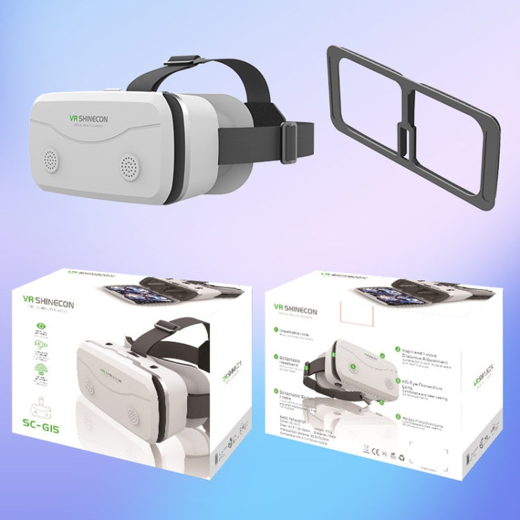 VRSHINECON G15 Helmet Virtual Reality VR Glasses All In One Game Phone 3D Glasses VRSHINECON G15 Helmet Virtual Reality VR Glasses All In One Game Phone 3D Glasses
