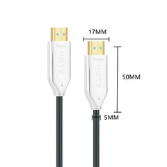 2.0 Version HDMI Fiber Optical Line 4K Ultra High Clear Line Monitor Connecting Cable, Length:, 10m, 15m, 20m, 25m, 30m, 35m, 40m, 50m, 60m With Shaft, 70m With Shaft, 80m With Shaft, 90m With Shaft, 100m With Shaft