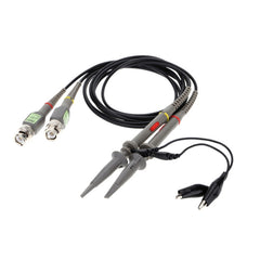 2pcs   P6100 Oscilloscope Probe DC-100MHz BNC Connectors Scope Clip Probe, P6100