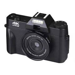 Cámara digital retro plegable con pantalla R10 4K HD de 48 MP, R10