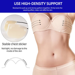XD00001 Molding Silicone Nipple Sticker Adjustable Anti-sag Push-up Bra Kit