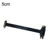 PCI-E 3.0 1X 90 Degrees Graphics Card / Wireless Network Card Extension Cable, Cable Length:, 5cm, 10cm, 15cm, 20cm, 25cm, 30cm, 40cm, 50cm