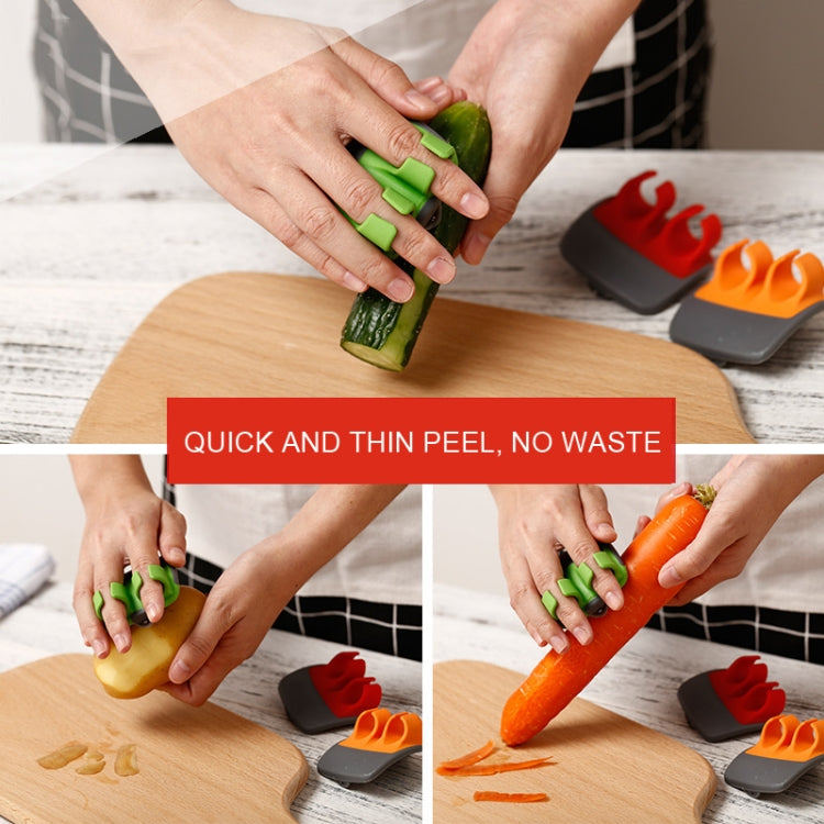 Palm Hand Peeler For Potato, Fruit, Kitchen Vegetable Peeler, 2pcs Green, 2pcs Orange Palm Hand Peeler For Potato, Fruit, Kitchen Vegetable Peeler, 2pcs Green, 2pcs Orange