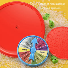 Children Stacking Fun Double Interactive Balance Top Tower, Style:, Frog English Color Box Balance Tree, Frog Balance Battle