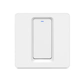 Tuya ZigBee Smart Single-fire Zero-fire Sharing Switch Phone Control Voice Panel EU Plug, Spec: