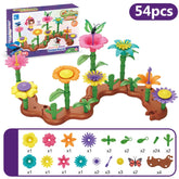 Children Intellectual Development DIY Assembly Flower Arrangement Toys, 54pcs/set, 90pcs/set, 144pcs/set, 224pcs/set, 272pcs/set