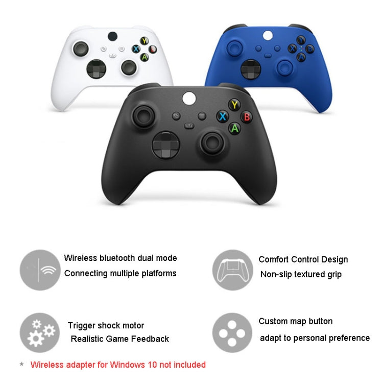 For Xbox Series X/S Bluetooth Wireless Controller Gamepad Joystick, White, Black, Red, Blue, Yellow For Xbox Series X/S Bluetooth Wireless Controller Gamepad Joystick, White, Black, Red, Blue, Yellow
