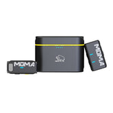 MOMA Lark M1 1 In 1 Mirrorless Camera Live Mini Wireless Lavalier Microphone