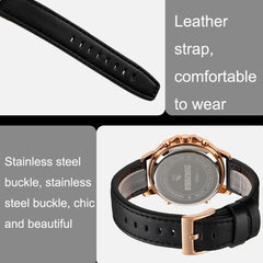 SKMEI 1652 Dual Movement Sports Leather Alloy Male Watch