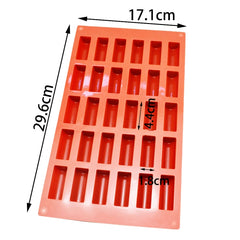 30 Grid Silicone Ice Grid Chocolate Snack Mold