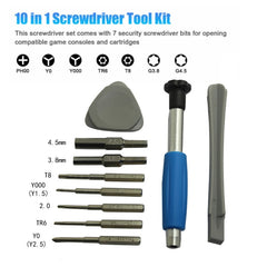 For Nintendo Switch PSP/GBA/DS/3DS 10 In 1 Repair Tool Kit Screwdriver Set