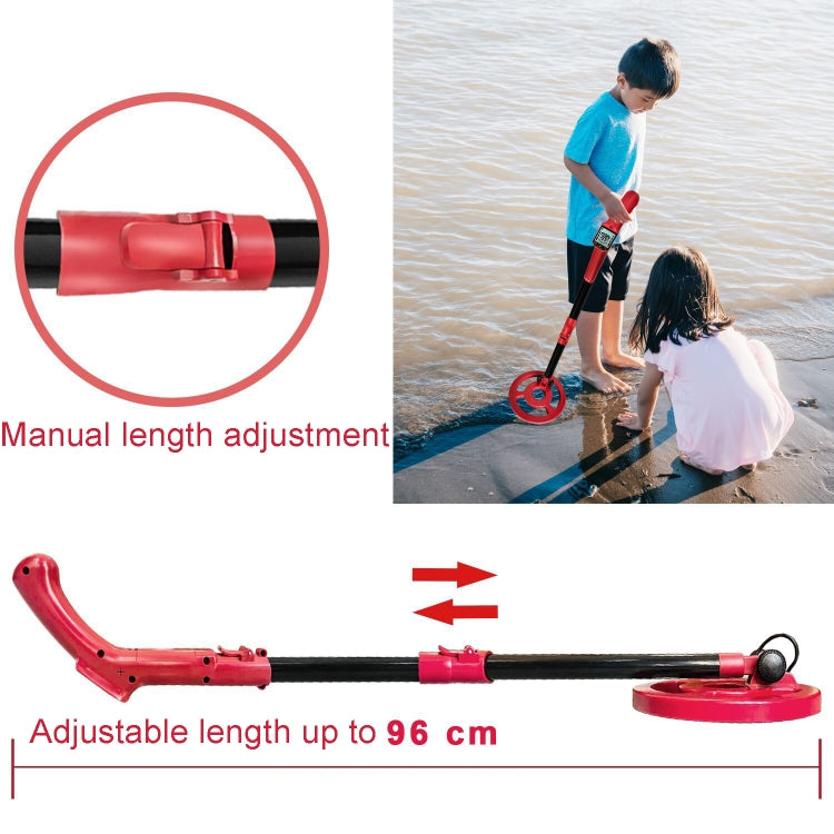 Goint MD3006 Metal Detector Outdoor Treasure Hunter Toys Children Science Detector, MD3006 (Red), MD3006 (Light Green) Goint MD3006 Metal Detector Outdoor Treasure Hunter Toys Children Science Detector, MD3006 (Red), MD3006 (Light Green)