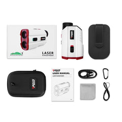 PGM JQ015 IP54 Waterproof Golf Laser Distance Meter Telescope, Measuring Distance: 400m