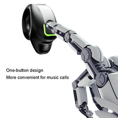 Auriculares Bluetooth con clip para una sola oreja, ligeros y resistentes al agua IPX4 GD28, GD28 negro, GD28 blanco