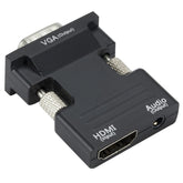 Projector HDMI Adapter With Audio Cable Computer HD Converter, HDMI to VGA, VGA to HDMI