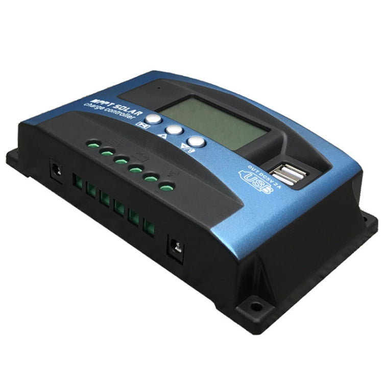 YCX-003 30-100A Solar Charging Controller with LED Screen & Dual USB Port Smart MPPT Charger YCX-003 30-100A Solar Charging Controller with LED Screen & Dual USB Port Smart MPPT Charger